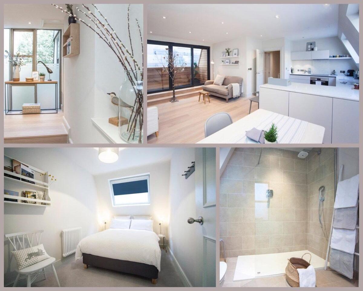 Stylish Wood Street Apartment Bath Exterior photo